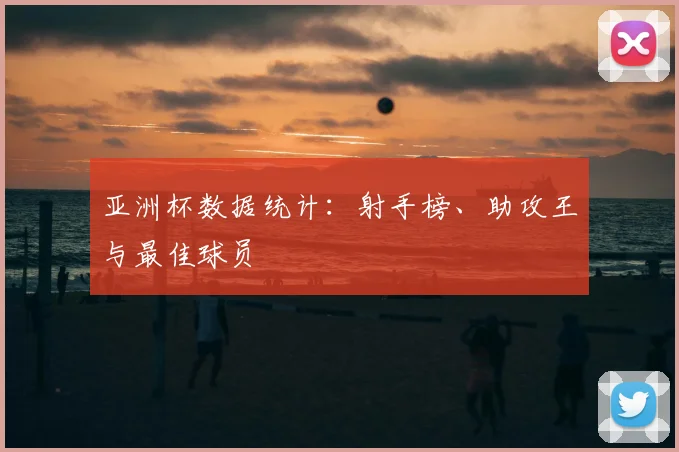 亚洲杯数据统计：射手榜、助攻王与最佳球员