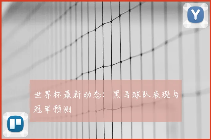 世界杯最新动态：黑马球队表现与冠军预测